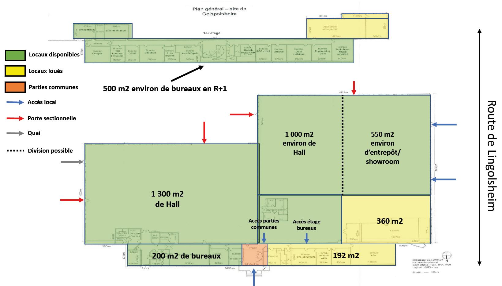 Local d'activité Geispolsheim 3550m² Location local d'activité Geispolsheim Bas-Rhin OLACT2313695 6